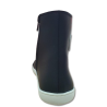 Botas Respetuosas Coqueflex adultos Negro puntera blanca 4366 Micropelle