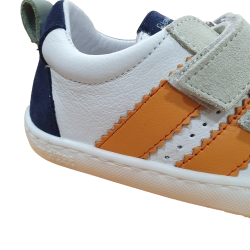 Calzado Respetuoso Blanditos Deportivas Marea Orange 25 blanco, naranja, beige