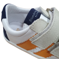 Calzado Respetuoso Blanditos Deportivas Marea Orange 25 blanco, naranja, beige