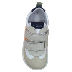 Calzado Respetuoso Blanditos Deportivas Marea Orange 25 blanco, naranja, beige