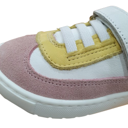 Calzado Respetuoso Blanditos Deportivas Berlin Lila, blanco, rosa, amarillo 25 Piel