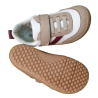 Calzado Respetuoso Coqueflex Deportivas 15503 Suede Micro 15 Salino Beige, Burdeos y Blanco