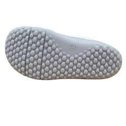 Deportivas respetuosas Coqueflex Blanco, gris y Verde aguamarina suela gris 15503 Suede Micro 15 Vapore