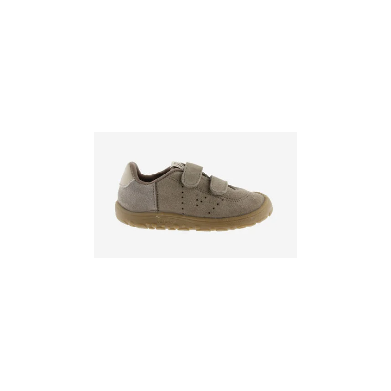 Zapatillas Respetuosas Victoria Bosco Barefoot Tiras Taupe Piel