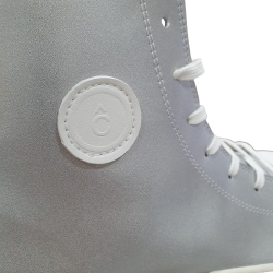 Botas Respetuosas Coqueflex grises plateadas adultos 15500ADAM Gris Micropelle Plata