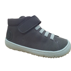 Botines respetuosos Coqueflex Gris suela Gris 15231 Suede Micro 15 Antracita Microfibra