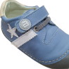 Deportivas respetuosas Andanines Azul 1 velcro estrella 242201-5 Seta Celeste Piel