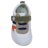 Deportivas respetuosas Andanines Blanco, Naranja, Azul, Beige 1 velcro Microfibra y Piel 242904-4