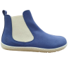 Botas tipo Chelsea Respetuosas Coqueflex Adultos Azules Suela Crema 4368 Suede Micro 15 Navy