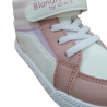 Botines deportivos respetuosos veganos Blanditos by Crio's Apolo Blanco y Rosa Br25