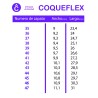 PRE-VENTA Calzado respetuoso adultos Coqueflex 4379 Combi burdeos