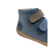 Botas respetuosas Coqueflex Marrón y Azul Suela Marrón 15506 3 velcros