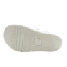 Calzado respetuoso Piruflex microfibra microperforada blanco rosa, azul y amarillo 2 velcros PF350-4