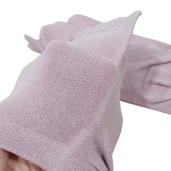 Calcetines de dedos cortos algodón talla 36 a 40 rosa