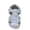 Sandalias respetuosas Piruflex PF397-1 Blanco Colores Micro Celestino Blanco
