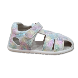Sandalias respetuosas Piruflex PF397-1 Blanco Colores Micro Celestino Blanco