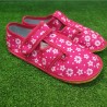 Zapatillas casa Anatomic rosa flores BAREFOOT FLOWERS B