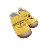 Zapatillas respetuosas Andanines Piel Dijon Mostaza 1 velcro