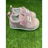 Zapatillas respetuosas Rosa Andanines Piel Pontiac Pale 1 velcro