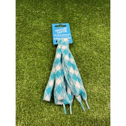 Cordones 120 cm Azul Blanco Omaking