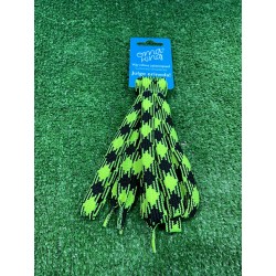 Cordones 120 cm Verde Negro Omaking