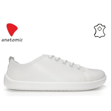 Zapatillas adultos piel natural BLANCO NATURAL ALL YEAR BOTTINE 1N07L