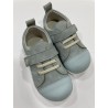 Zapatillas respetuosas Azul Andanines Piel Pontiac Celeste 1 velcro