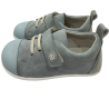 Zapatillas respetuosas Azul Andanines Piel Pontiac Celeste 1 velcro