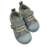 Zapatillas respetuosas Azul Andanines Piel Pontiac Celeste 1 velcro