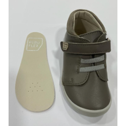 Botines respetuosos Pirufin Gris piel PF6204-5