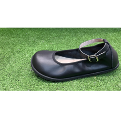 Merceditas respetuosas adultos Flexi Nens negras piel 8250-C Salvaje Negro