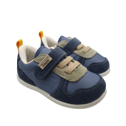 Calzado respetuoso Zapy azul marino 1 velcro AG200638 SALPA JEANS