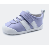 Calzado respetuoso Blanditos Iris Lila y blanco 1 velcro piel