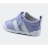 Calzado respetuoso Blanditos Iris Lila y blanco 1 velcro piel
