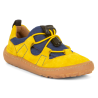 Zapatillas respetuosas Froddo track Amarillo y azul sin cordones G3130243-3