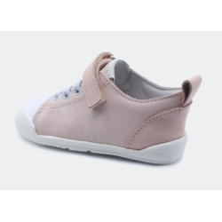 Calzado respetuoso Blanditos Ariel Baby rosa 1 velcro piel