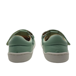 Sandalias respetuosas Nens piel verde menta 9035-R SALVAJE MINT