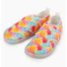 Zapatillas respetuosas Baby Lobitos Arcoiris amarillo, azul, rojo, verde hidrófugas