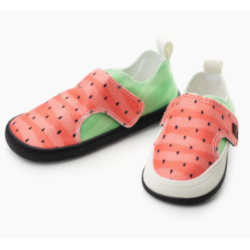 Zapatillas respetuosas Baby Lobitos Sandía Verde rojo negro hidrófugas