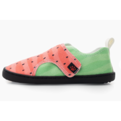 Zapatillas respetuosas Baby Lobitos Sandía Verde rojo negro hidrófugas