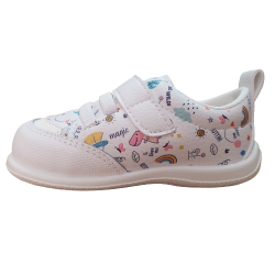 Deportivas respetuosas Zapy Blanco Arcoiris Dinosaurios 1 velcro AG201401 BLANCO