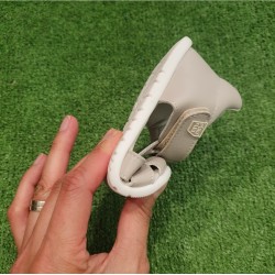 Sandalias respetuosas Piruflex Gris microfibra PF306-4