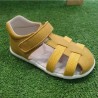 Sandalias respetuosas Piruflex Mostaza Piel PF290-2 SUEDE 15 AMARILLO Pirufin