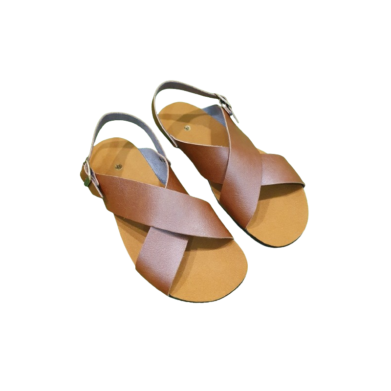 Sandalias barefoot adultos BIOWORLD MEXICO MARRON veganas