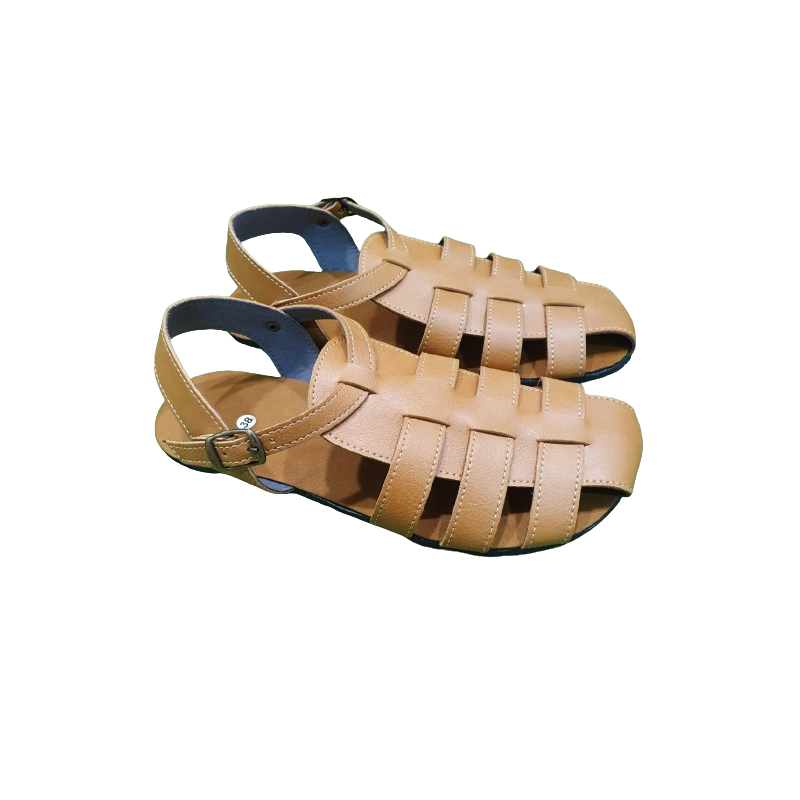 Sandalias barefoot adultos BIOWORLD SIERRA CAMEL veganas