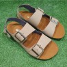 Sandalias barefoot adultos BIOWORLD CHAD TAUPE veganas