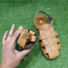 Sandalias barefoot adultos BIOWORLD SIERRA CAMEL veganas