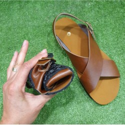 Sandalias barefoot adultos BIOWORLD MEXICO MARRON veganas