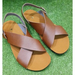 Sandalias barefoot adultos BIOWORLD MEXICO MARRON veganas