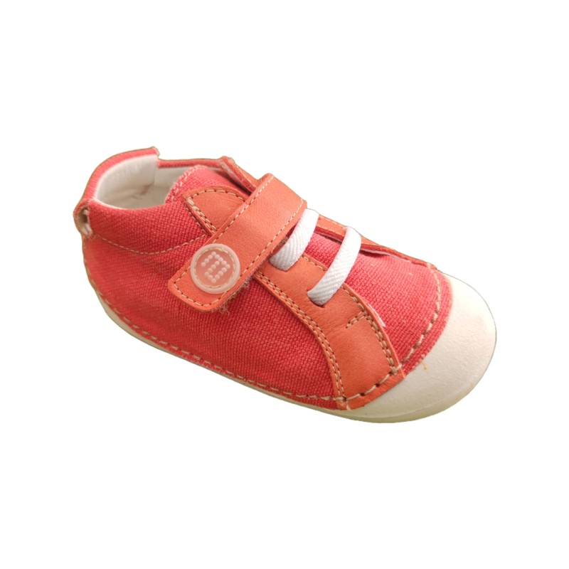 Zapatillas respetuosas Andanines-231225-16 Lona Lavada Coral